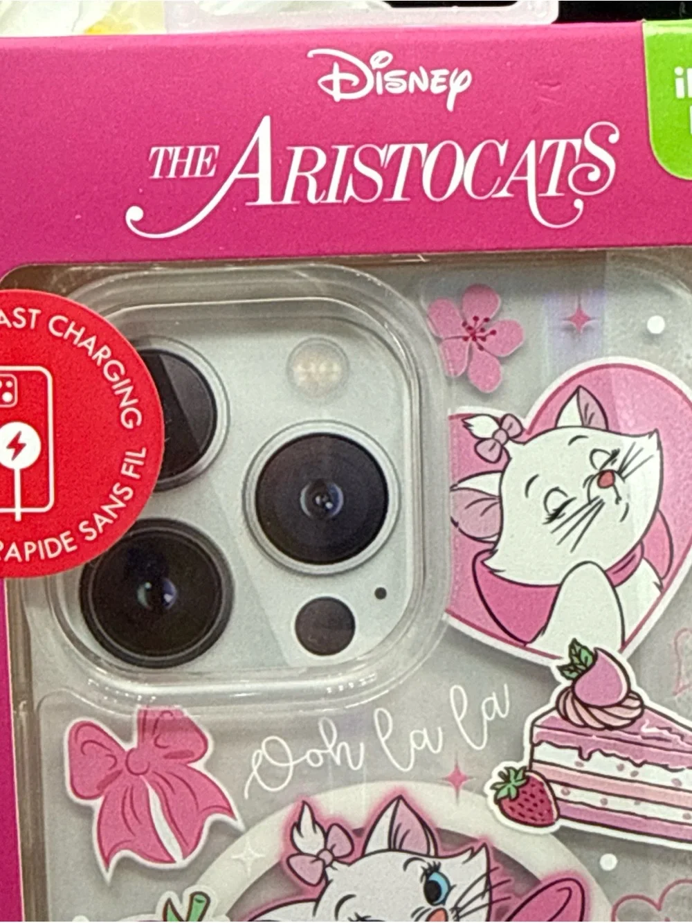 Disney The Aristocats iPhone 16 Pro Max Case - Pink White